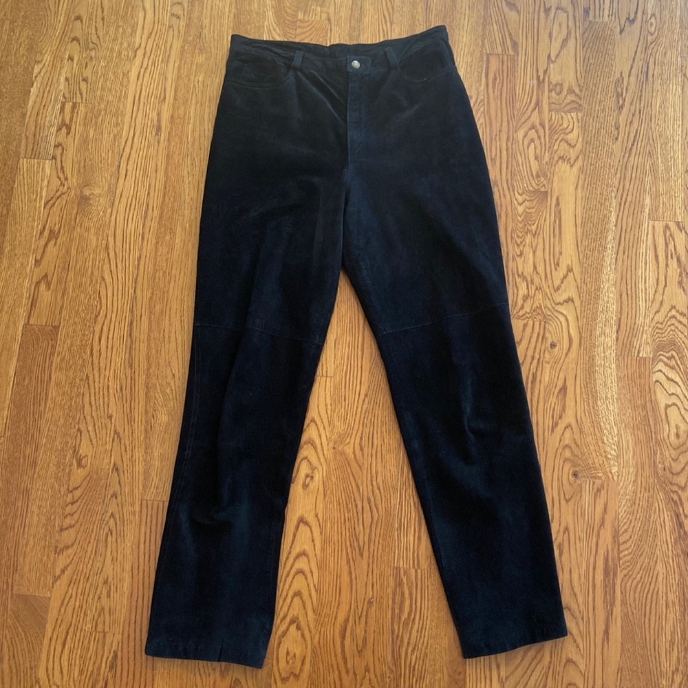 90’s Vintage Suede Leather Pants